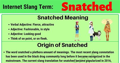 snatched slang meaning